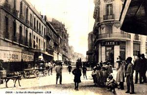 2685- Oran - Rue de Mostaganem - 1918